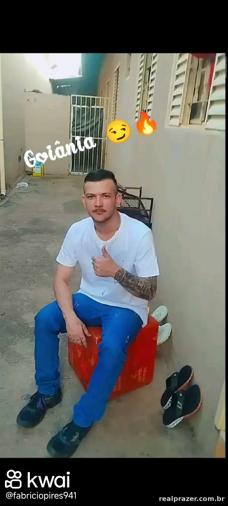 Fabricio, garoto de programa loiro gostoso em Aparecida de Goiânia, GO - Real Prazer