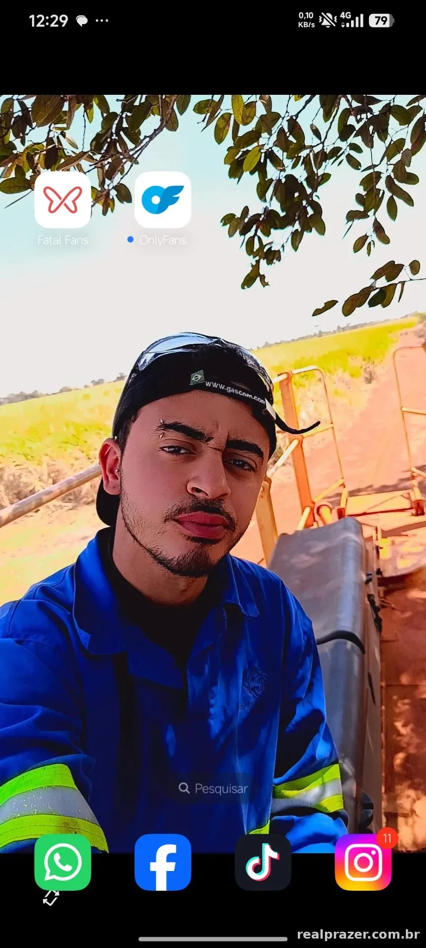 Kauan, garoto de programa castanho corpo medio em Guaíra, SP - Real Prazer
