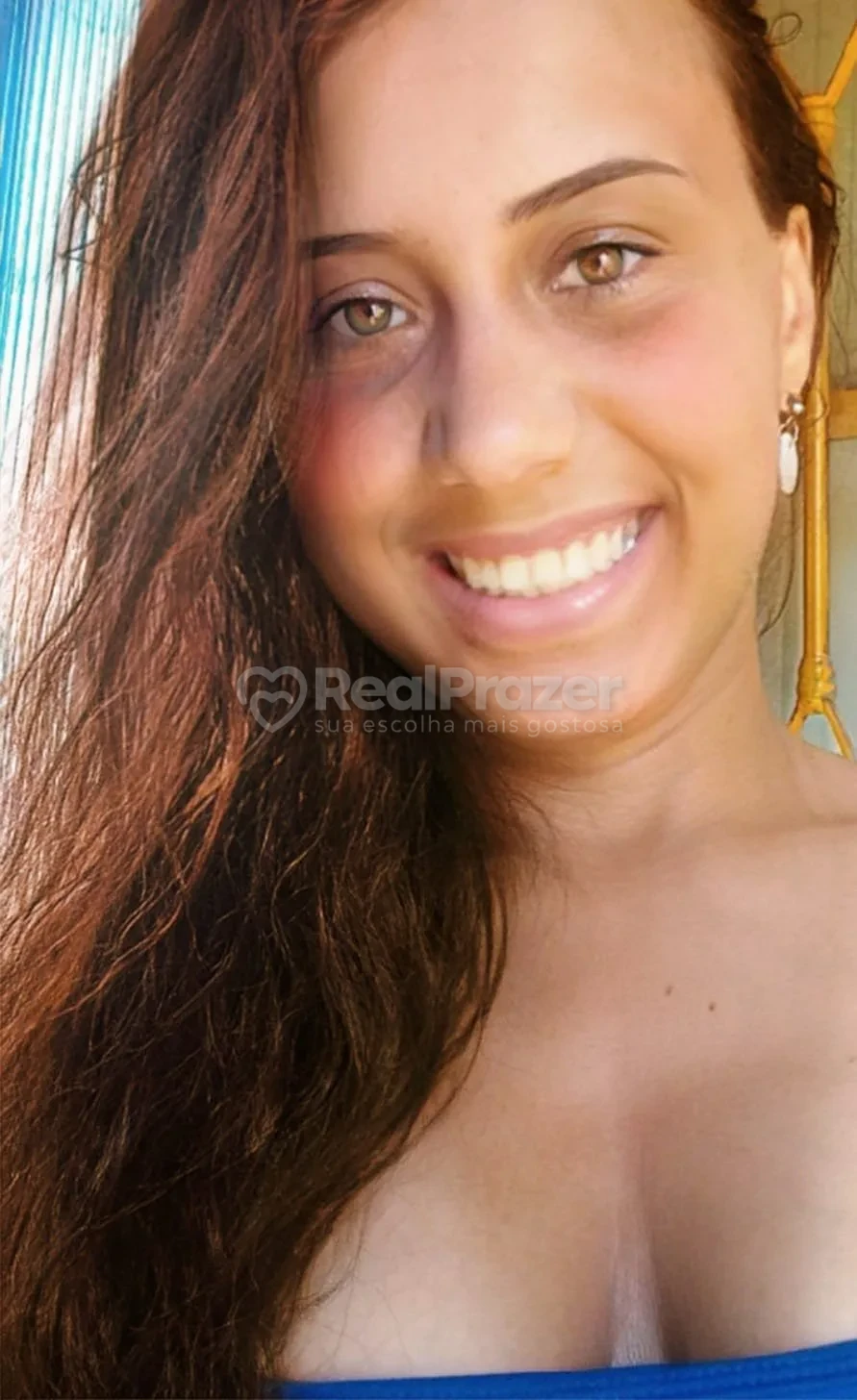 Bruna  e Rafael, acompanhante morena magra em Rio de Janeiro, RJ - Real Prazer