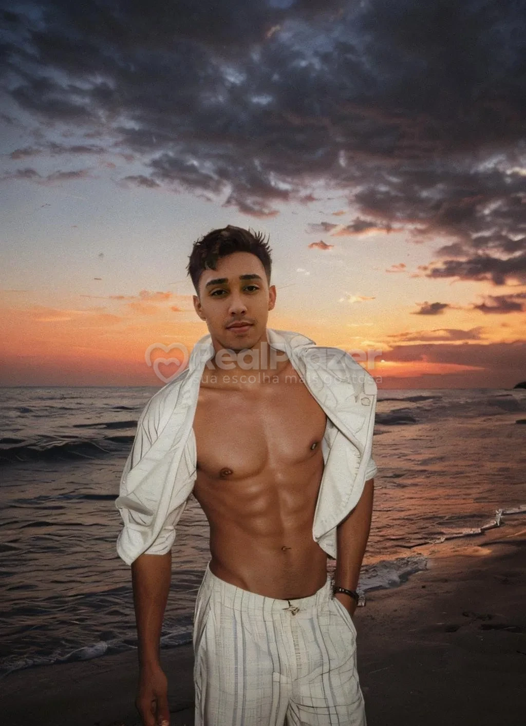 Hernanes, garoto de programa castanho magro em São Luís, MA - Real Prazer