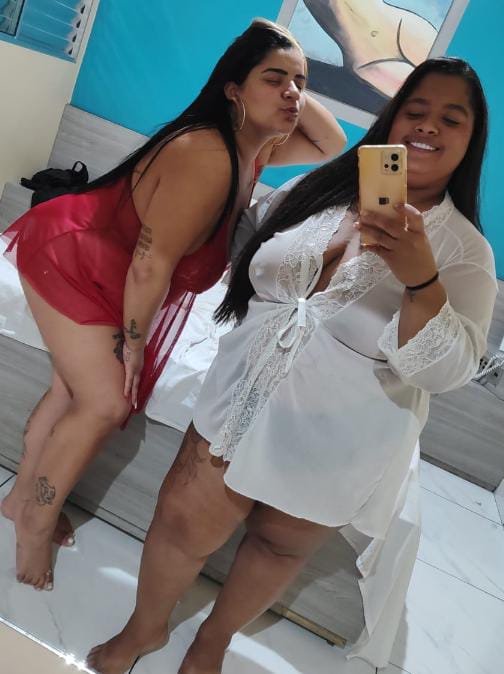 Gaby, acompanhante morena de cabelos longos gordinha em São Paulo, SP - Real Prazer