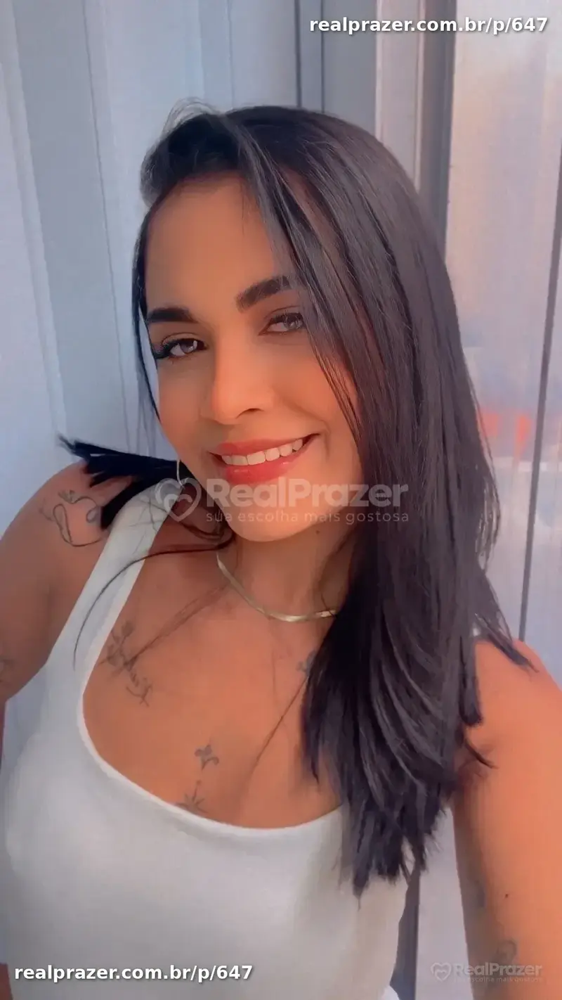 Luana, acompanhante morena magra em São Paulo, SP - Real Prazer