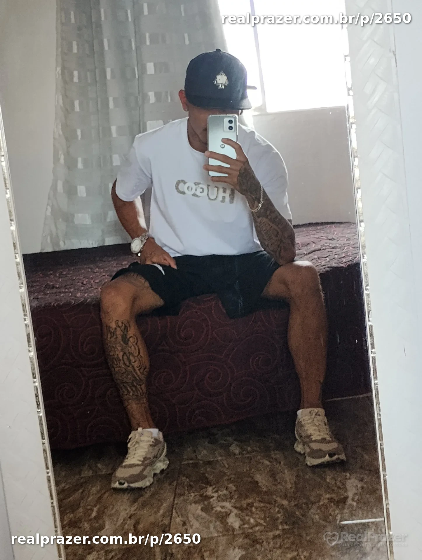 Story de Moreno tatuado