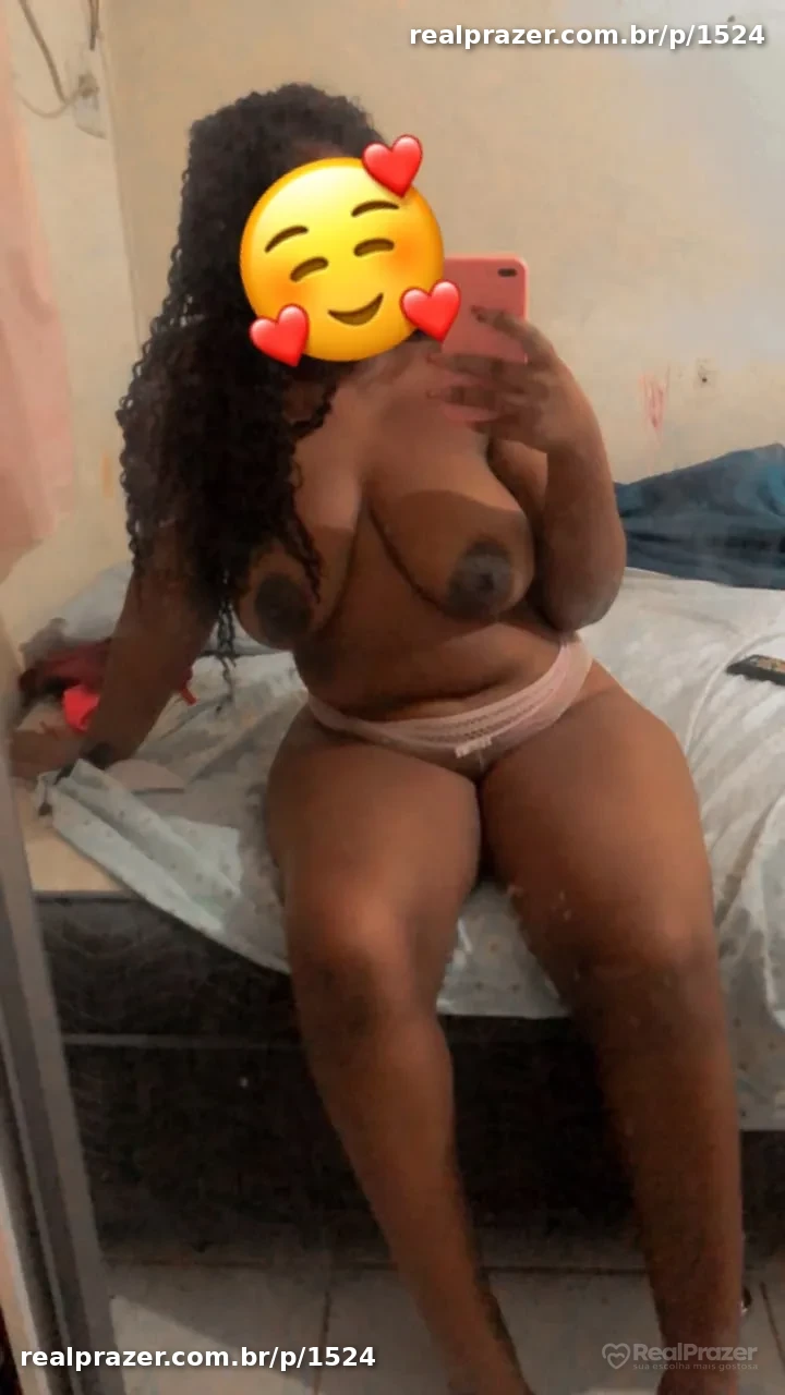 Preta, acompanhante morena gordinha em Nova Iguaçu, RJ - Real Prazer