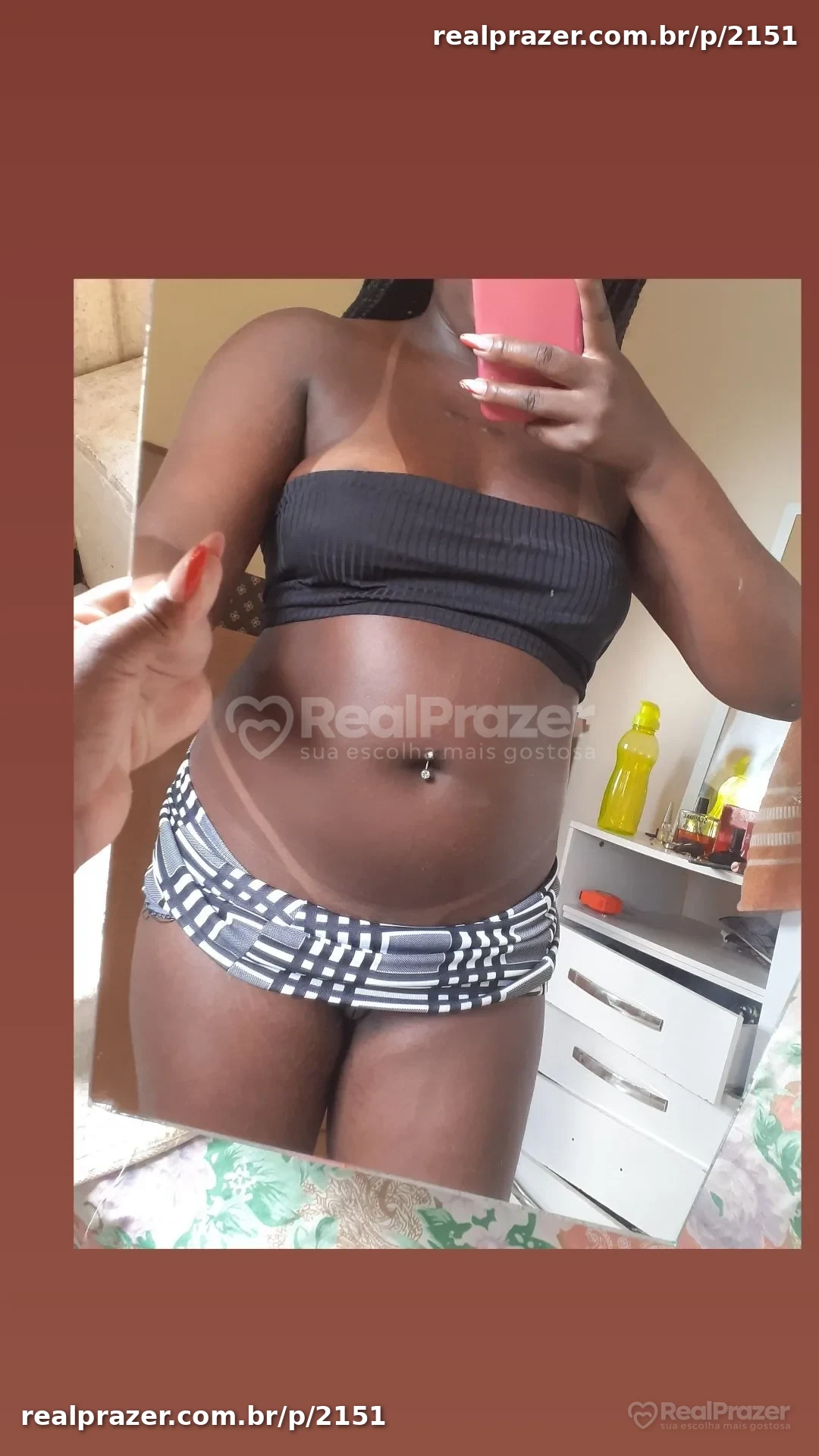Samara, acompanhante castanha magra em Salvador, BA - Real Prazer