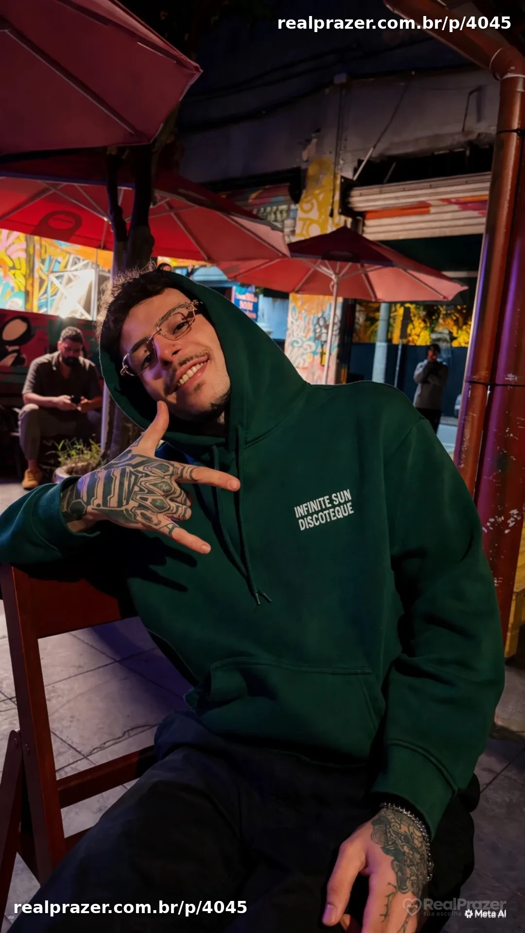 Demon Boy, garoto de programa em São Paulo, SP - Real Prazer