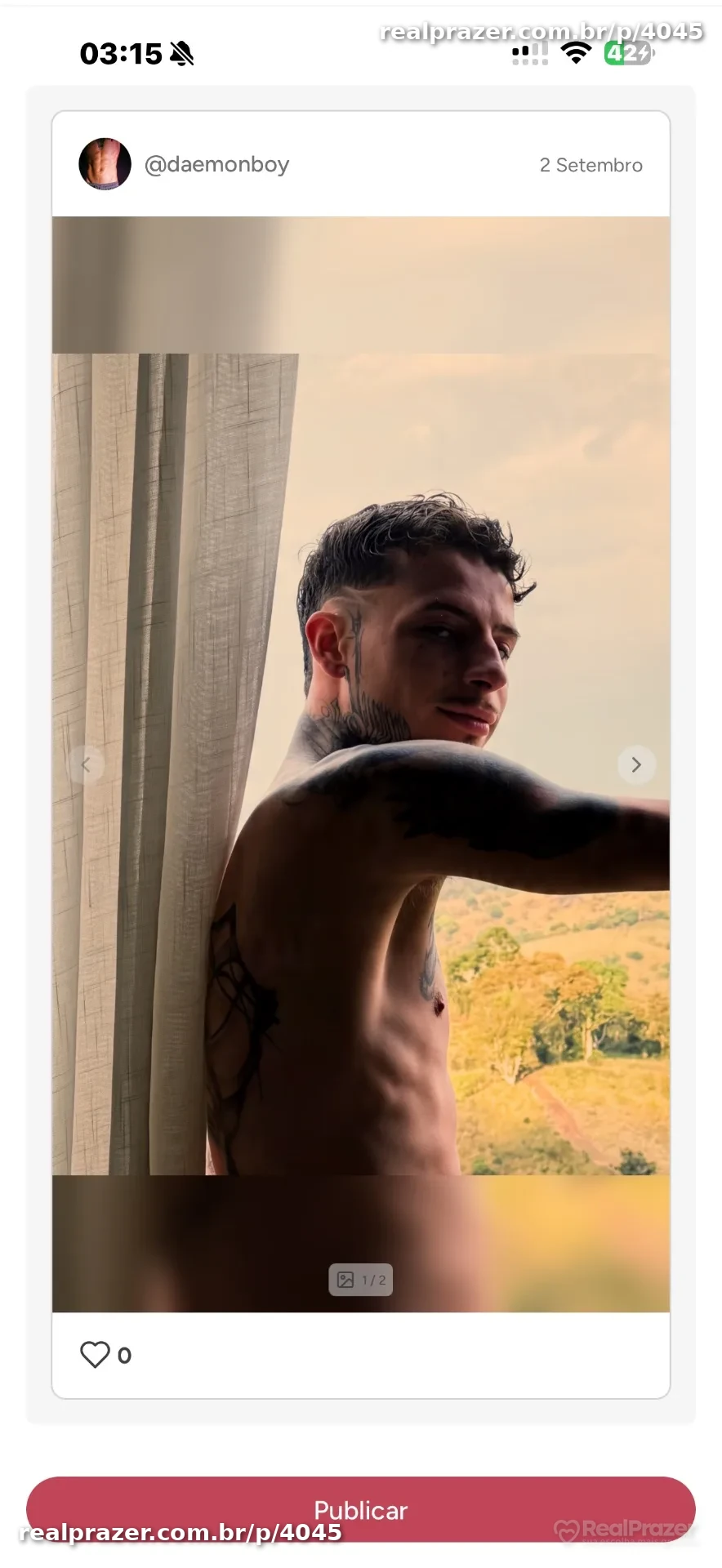 Demon Boy, garoto de programa em São Paulo, SP - Real Prazer