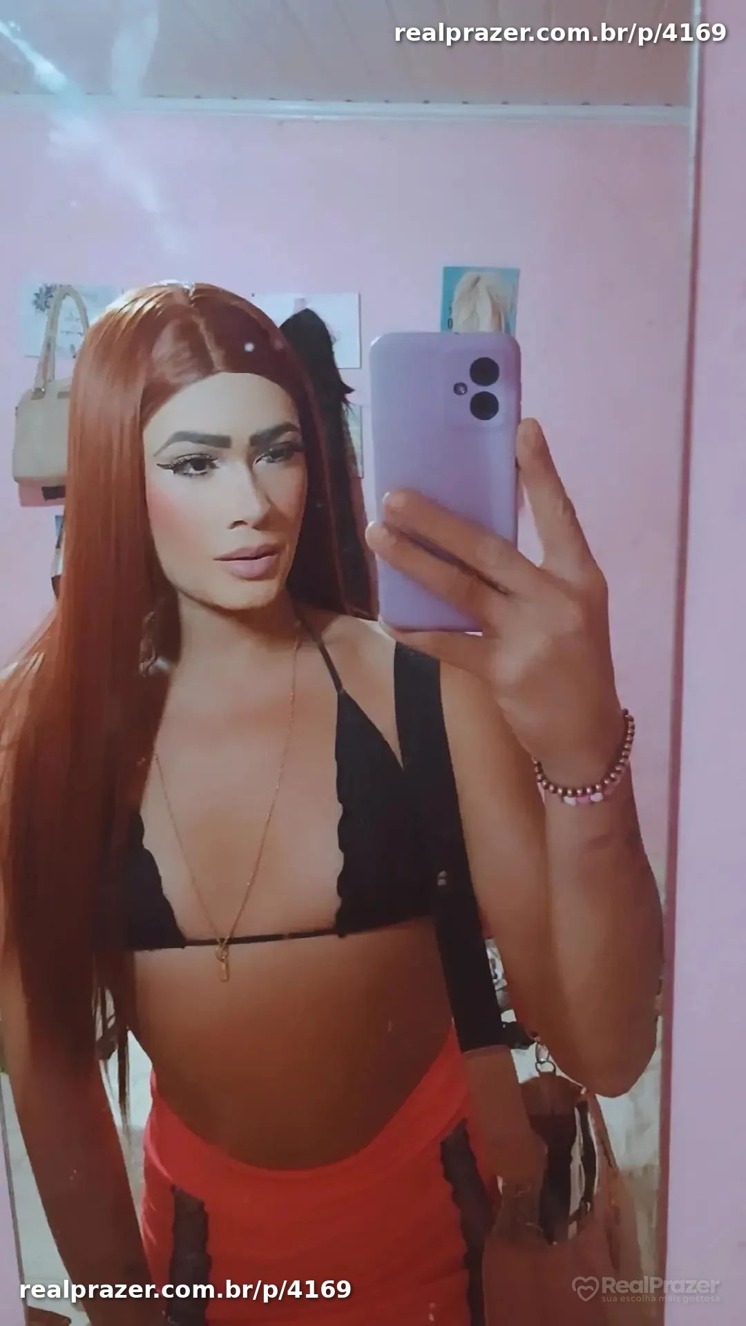 Ruiva quente 🔥, acompanhante trans ruiva em Águas Lindas de Goiás, GO - Real Prazer