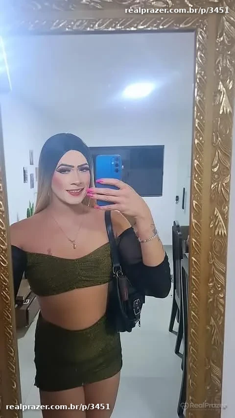 Gabrielly Antonelly, acompanhante trans loira gostosa em Águas Lindas de Goiás, GO - Real Prazer